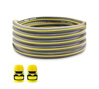 Tubo da giardino, set di collegamento per tubo da giardino da 1/2", per avvolgitubo con 2 connettori per tubo flessibile, prolunga per tubo da giardino per rubinetto e carrello (3 m)