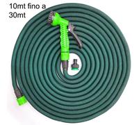 TUBO DA GIARDINO TELESCOPICO CON PISTOLA 7 FUNZIONI DURABLE HOSE VARIE MISURE