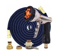 Tubo da giardino telescopico magico, tubo flessibile in plastica for autolavaggio, pistola a spruzzo in metallo, irrigazione da giardino all'aperto, 25 piedi. A 100 piedi(Hose kit-09,75ft-22.5m)