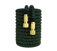 Tubo da giardino telescopico magico, tubo flessibile in plastica for autolavaggio, pistola a spruzzo in metallo, irrigazione da giardino all'aperto, 25 piedi. A 100 piedi(Hose-05,50ft-15m)