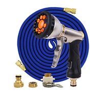 Tubo da giardino telescopico magico, tubo flessibile in plastica for autolavaggio, pistola a spruzzo in metallo, irrigazione da giardino all'aperto, 25 piedi. A 100 piedi(Hose kit-06,25ft-7.5m)