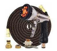 Tubo da giardino telescopico magico, tubo flessibile in plastica for autolavaggio, pistola a spruzzo in metallo, irrigazione da giardino all'aperto, 25 piedi. A 100 piedi(Hose kit-05,75ft-22.5m)