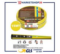 Tubo da irrigazione 4 strati in PVC MATCH magliato con filo elicoidale ANTITORSI