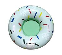 Tubo da neve gonfiabile, con 2 maniglie, dispositivo resistente al freddo, tubo da neve gonfiabile per la famiglia in inverno, per parco giochi da giardino, pattinaggio, sci, scivolo