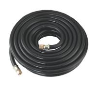 Tubo D'Aria 10M X Ø8Mm Con Giunti 1/4"BSP Heavy-Duty | AH10RX Sealey Nuovo