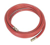 Tubo D'Aria 5M X Ø10Mm Con Giunti 1/4"BSP - Sealey AHC538 Nuovo