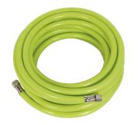 Tubo Aria ad Alta Visibilità 10m X Ø8mm Con 0.6cmBSP Sindacati AHFC10 Sealey New