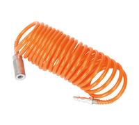 Sealey Tubo D'Aria Coiled PE 5M X 5Mm Con Raccordi A Rilascio Rapido SA305