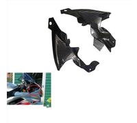Tubo d'aria in fibra di carbonio Copertura del dotto Copertura del rivestimento per carrozzeria Compatibile con YZF R1 YZF-R1 MOTORCYCLE 2007 2008 Anno modello(Carbon Fiber Pattern)