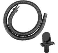 Tubo d'aria per vasca idromassaggio in PVC a prova di perdite con adattatore per pompa 12773, ricambio per tubo di gonfiaggio per spa, tubo di ricambio per vasca idromassaggio gonfiabile portatile