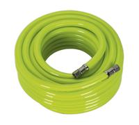 Tubo D'Aria Sealey Alta Visibilità 15M X 10Mm Con Giunti 1/4"BSP AHFC1538