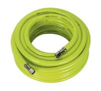 Tubo D'Aria Sealey Alta Visibilità 15M X 8Mm Con Giunti 1/4"BSP AHFC15