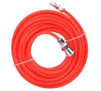 Tubo del compressore d'aria ad alta pressione ID da 5 mm, linea di aria in plastica EVA rossa con connettori a rilascio rapido per irrigazione da giardino rosso 30m