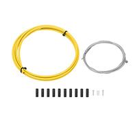 Tubo del deragliatore per bicicletta Nucleo interno generico cavo per bicicletta da strada mountain bike kit di cambio (giallo)