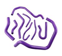 Tubo Del Radiatore Per Civic SOHC D15 D16 EG EK 1.6L 1992-2000 | Kit in silicone Manicotto Intercooler(PURPLE)