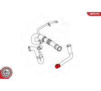Tubo del turbocompressore JAGUAR XF Range 2.2 D