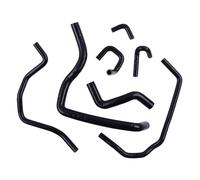 Tubo Dell'acqua Raffreddamento Compatibile Con Preludio Per BB6 BB8 H22A 1997 1998 1999 2000 2001 Tubo Flessibile Riscaldamento Radiatore In Silicone Tubi Radiatore Per Auto(Black)