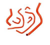 Tubo Dell'acqua Raffreddamento Compatibile Con Preludio Per BB6 BB8 H22A 1997 1998 1999 2000 2001 Tubo Flessibile Riscaldamento Radiatore In Silicone Tubi Radiatore Per Auto(Orange)