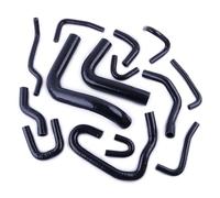 Tubo Dell'acqua Raffreddamento Compatibile Con Toyota Per Il Ritiro Per 4Runner 3.0 V6 1990 1991 1992 1993 1994 1995 LHD Kit Tubo Flessibile Radiatore In Silicone Per Auto(Black)