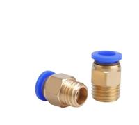 Tubo dell'aria M12X1,75- M6 M8 M10 M12 Filettatura maschio metrica Connettore pneumatico Tubo dell'aria Sgancio rapido PC 4 6 8 mm Tubi 30 pezzi(PC4-M8X1)