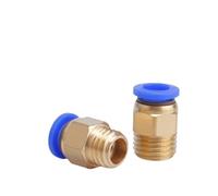 Tubo dell'aria M12X1,75- M6 M8 M10 M12 Filettatura maschio metrica Connettore pneumatico Tubo dell'aria Sgancio rapido PC 4 6 8 mm Tubi 1 pz(PC6-M10X1)