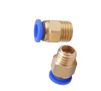 Tubo dell'aria M12X1,75- M6 M8 M10 M12 Filettatura maschio metrica Connettore pneumatico Tubo dell'aria Sgancio rapido PC 4 6 8 mm Tubi 1 pz(PC6-M8X1.25)
