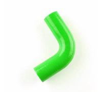 Tubo di accoppiamento diritto in silicone da 3,2 cm a 3,8 cm, con riduttore a gomito a 90 gradi, ID32-38 mm, turbo rinforzato a 3 strati, intercooler, riduttore di aspirazione (verde)