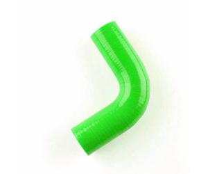 Tubo di accoppiamento diritto in silicone da 3,2 cm a 3,8 cm, con riduttore a gomito a 90 gradi, ID32-38 mm, turbo rinforzato a 3 strati, intercooler, riduttore di aspirazione (verde)