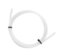Tubo di alimentazione in PTFE, adatto per filamento da 1,75 mm, per stampanti 3D, resistente a basse temperature, non fragile, stabile fino a 260 °C, uso continuo, colore bianco, 5 m
