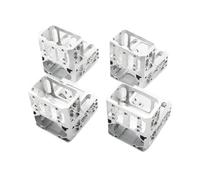 Tubo di alluminio Parti di inserimento del telaio medio per drone correlato all'agricoltura compatibile con modelli Agras T40 e T20P(4PCS Insert Part)