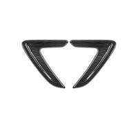 Tubo di aspirazione dell'aria dell'auto Per BMW Per F31 Per F30 Per Serie 3 2012-2018 Car Side Fender Air Vent Copertura Trim Adesivo Prese D'aria Per Auto( Carbon Fiber Style)