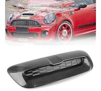 Tubo di aspirazione dell'aria dell'auto Per S R56 R55 R57 R58 R59 2007-2014 Anteriore Air Vent Uscita Copertura Maglia Superiore Cofano Motore Scoop Telaio Di Aspirazione Griglia(B Carbon Fiber Look)
