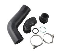 Tubo Di Aspirazione Dell'aria Per S3 Per A3 8V Per Quattro 2.0 T Per FWD 1.8T Per TT/TTS MK3 Tubo Di Aspirazione In Silicone Gomito Ingresso Turbo Elimina Silenziatore(Nero)