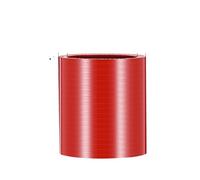 Tubo Di Aspirazione Dell'Aria Rosso 89mm/76mm/63mm/51mm/38mm/25mm 0.98"-3.50" ID Rinforzato Dritto Silicone Accoppiatore Tubo Turbo Aspirazione Tubo(54mm)