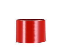 Tubo Di Aspirazione Dell'Aria Rosso 89mm/76mm/63mm/51mm/38mm/25mm 0.98"-3.50" ID Rinforzato Dritto Silicone Accoppiatore Tubo Turbo Aspirazione Tubo(83mm)
