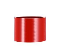 Tubo Di Aspirazione Dell'Aria Rosso 89mm/76mm/63mm/51mm/38mm/25mm 0.98"-3.50" ID Rinforzato Dritto Silicone Accoppiatore Tubo Turbo Aspirazione Tubo(89mm)