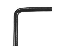 Tubo di aspirazione dell'Aria Tubo Flessibile in Silicone accoppiatore intercooler a Gomito da 90 Gradi 9.5/11/13/16/19/22/25/28/32/35/40/45/48/54MM 150 * 150MM Nero(Colore:45mm ID 55mm OD)