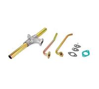 Tubo di aspirazione doppio Hi Flow per carburatore 34 PICT su motori VOLKSWAG...