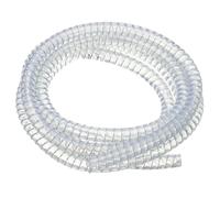 Tubo Di Aspirazione In Vinile Rinforzato Con Filo 5/8" ID 10 Ft, Trasparente