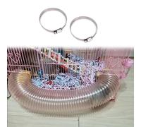 tubo di aspirazione Tubo flessibile for aria compressa for utensili pneumatici, tubi flessibili in filo di acciaio ramato for aspirapolvere industriale, tubo di raccolta fumi(ID25mm/1in)