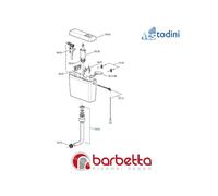 TUBO DI CACCIATA COMPLETO RICAMBIO ITS TODINI 19.53