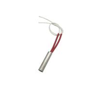 Tubo di calore elettrico single-end Dimensioni 13mmx50mm 2 pezzi Riscaldatore a cartuccia riscaldante 150W/200W/250W AC220V (Color : 304SUS 200W 13x50mm, Size : 220V)