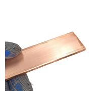Tubo di Calore Piatto in Rame, Barre Piatte in Rame for Tubi di Raffreddamento efficienti e Applicazioni di dissipazione del Calore(3x15x250mm)