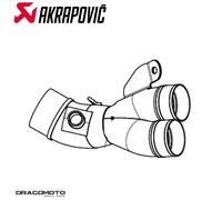 Tubo di collegamento AKRAPOVIC L-H10E11
