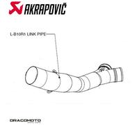 Tubo di collegamento AKRAPOVIC L-K7SO2