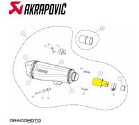 Tubo di collegamento AKRAPOVIC L-PI5SO1