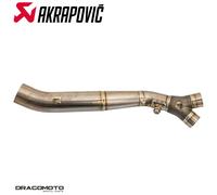 Tubo di collegamento AKRAPOVIC Titanio L-B10E3