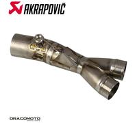 Tubo di collegamento AKRAPOVIC Titanio L-Y6E9
