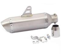 Tubo di Collegamento dello Scarico Slip On Motorcycle Exhaust Link Pipe Muffler per R6 R15 R3 MT07 ZX6R ZX10R Z400 Z900 Z1000 CBR1000 GSXR1000 PCX 125