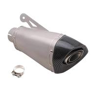 Tubo di Collegamento dello Scarico Slip On per B&MW S1000 S1000R S1000RR R RR 60MM di Scarico per Motociclette Silenziatore Parti in Acciaio Inossidabile
